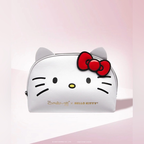 The Creme Shop Handbags - The Crème Shop Hello Kitty® Travel Makeup Pouch